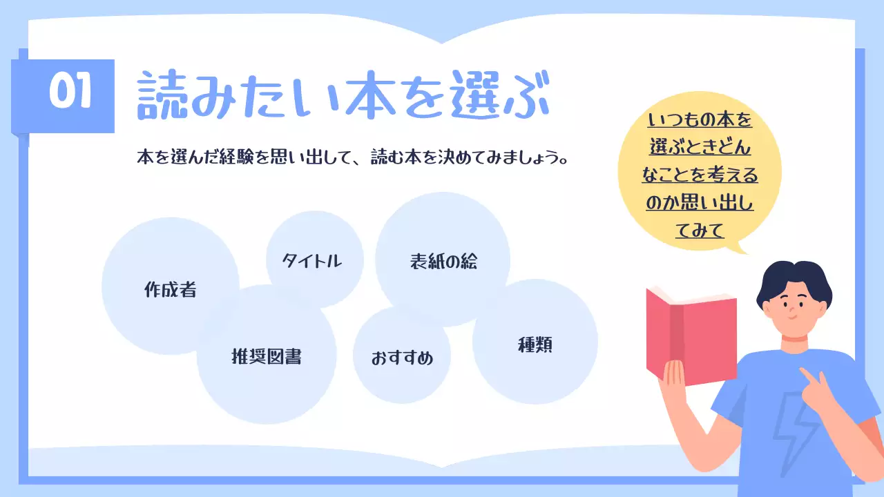 水色 シンプル 教育 ポスター プレゼンテーション
