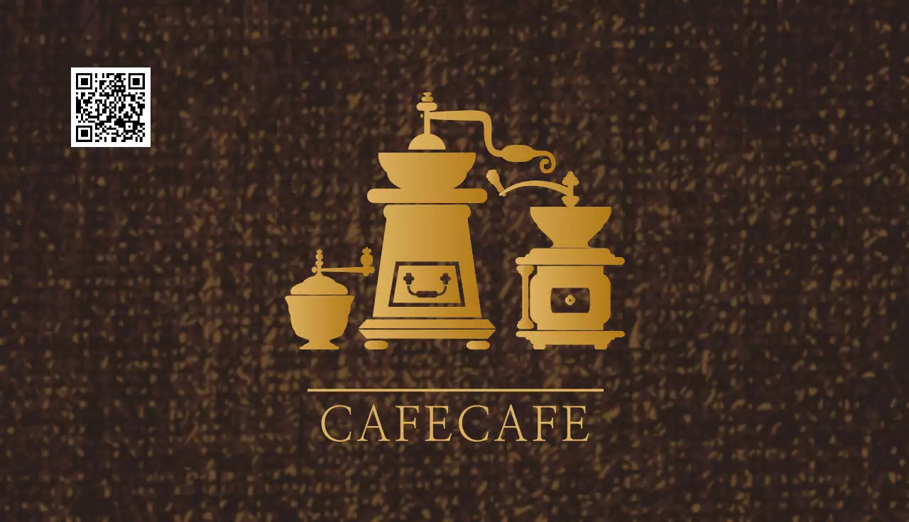 茶色 クラシック カフェ 営業時間 名刺