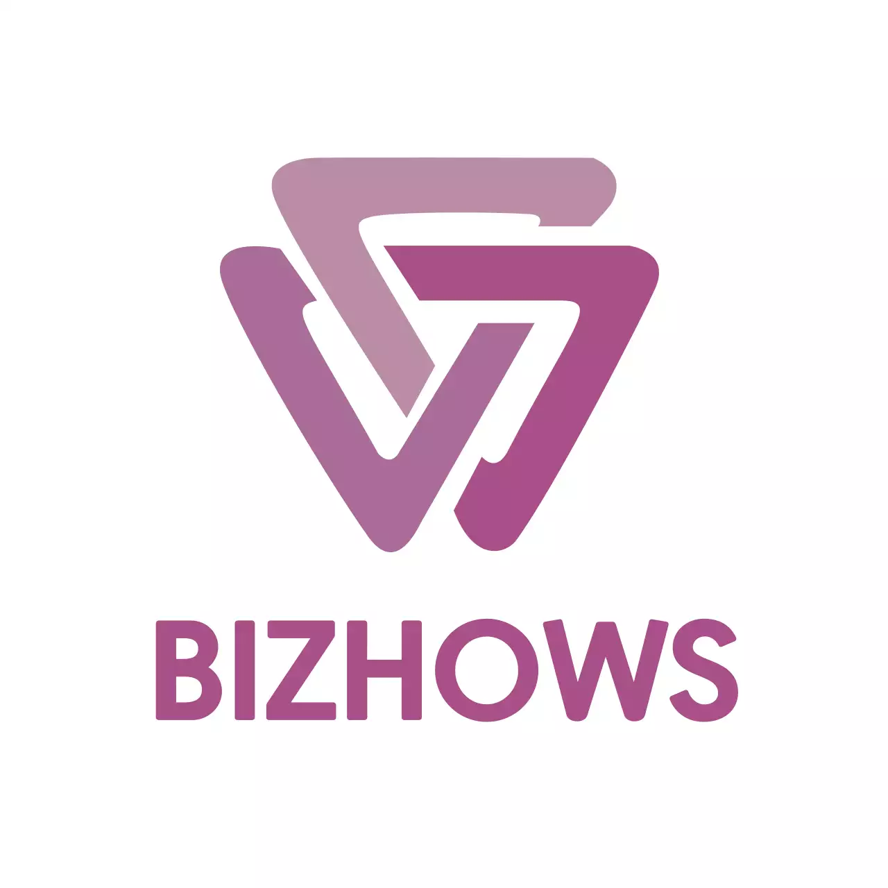 紫 モダン ビジネス ロゴ