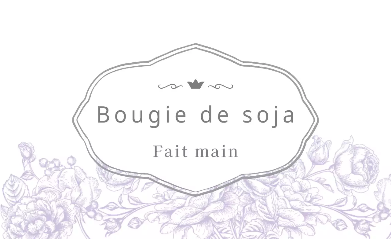 Bougie à couronne