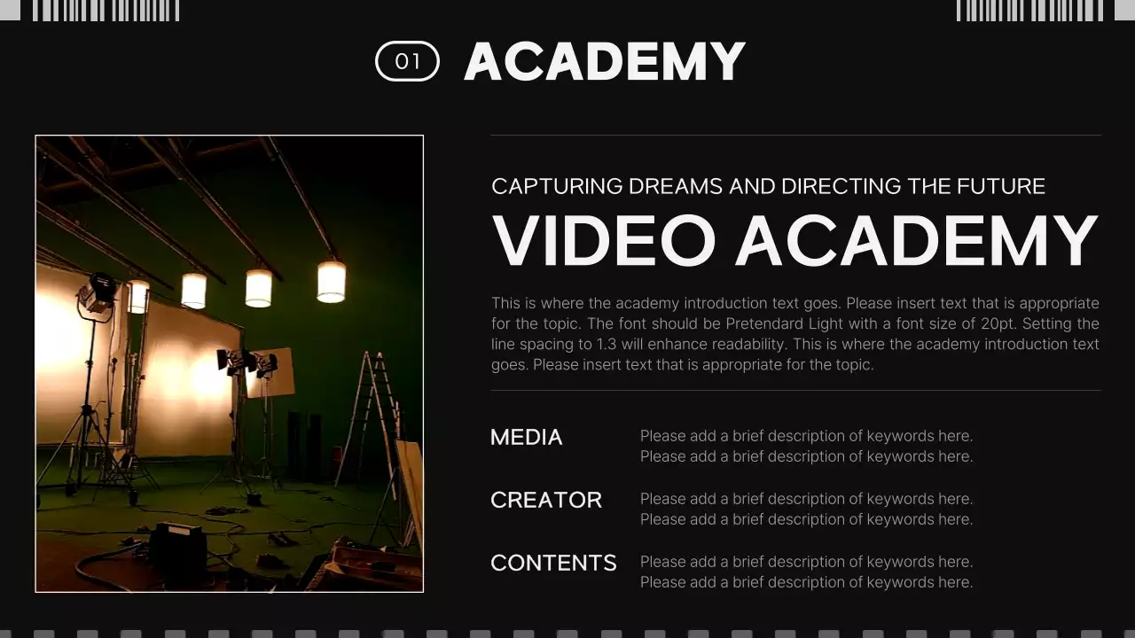 Black Modern Film Recruitment Presentation