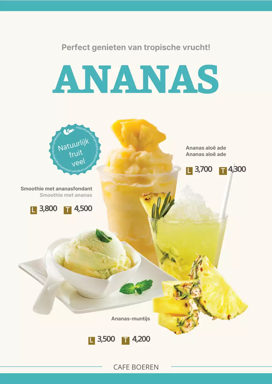 Ananas Promoties