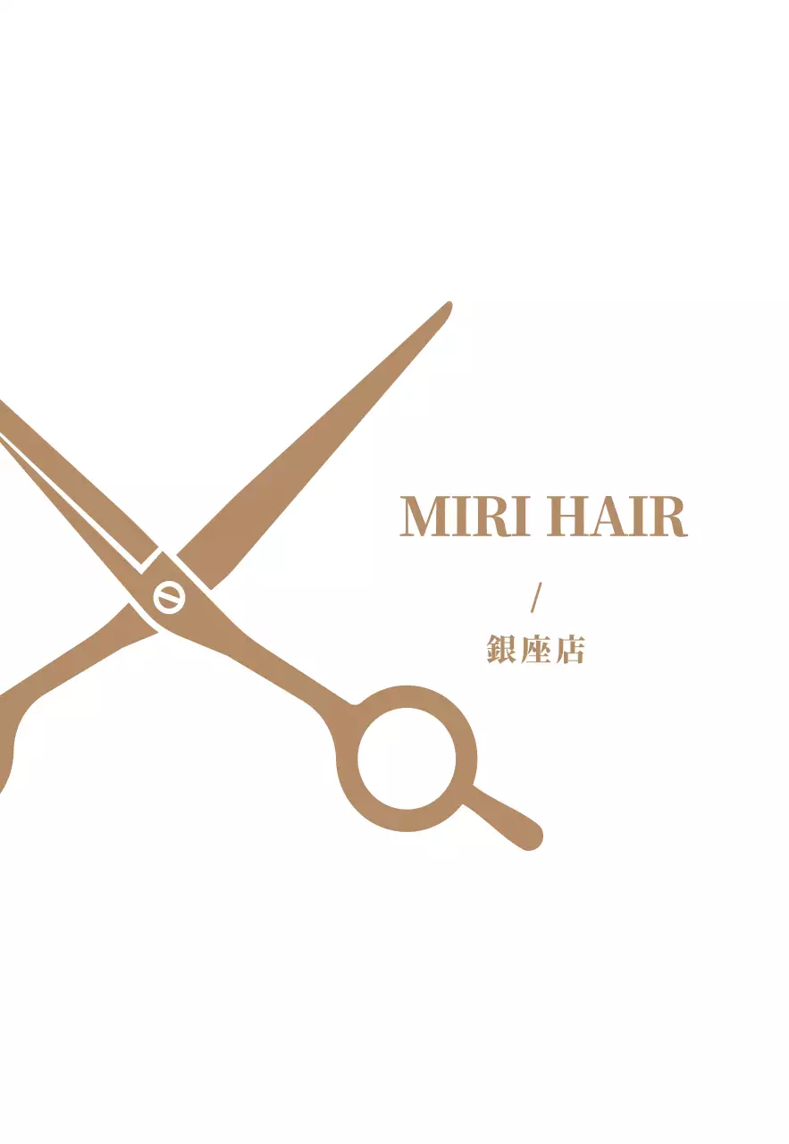 ヘアサロン看板