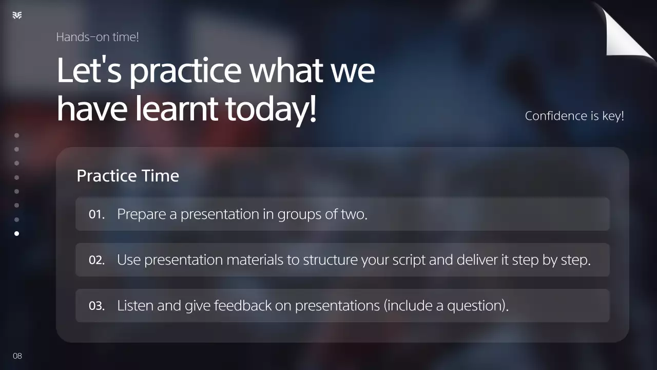 해군 전문가 연설 과정 프레젠테이션