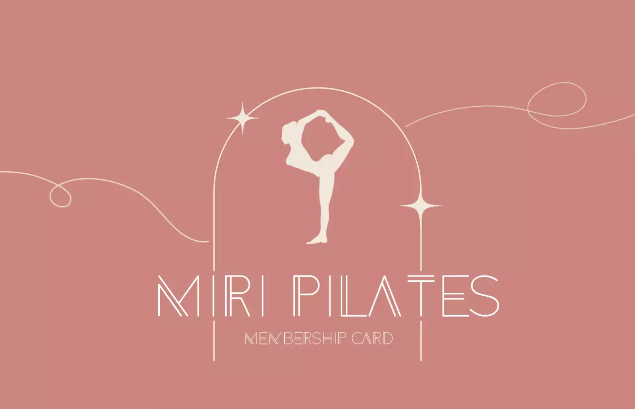 Kartu keanggotaan dengan latar belakang merah