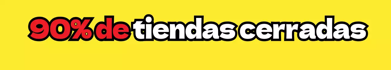 Liquidación de tiendas_Pancartas en la calle