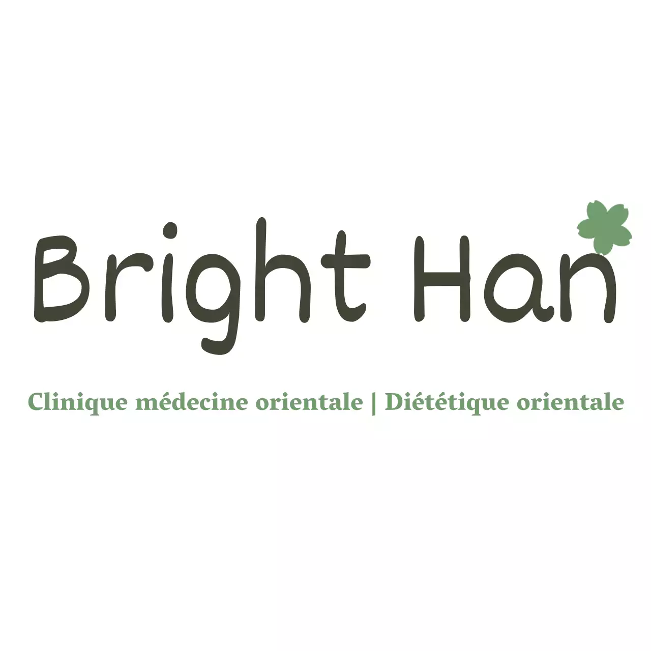 Eco-bag avec logo simple pour les cliniques de médecine orientale