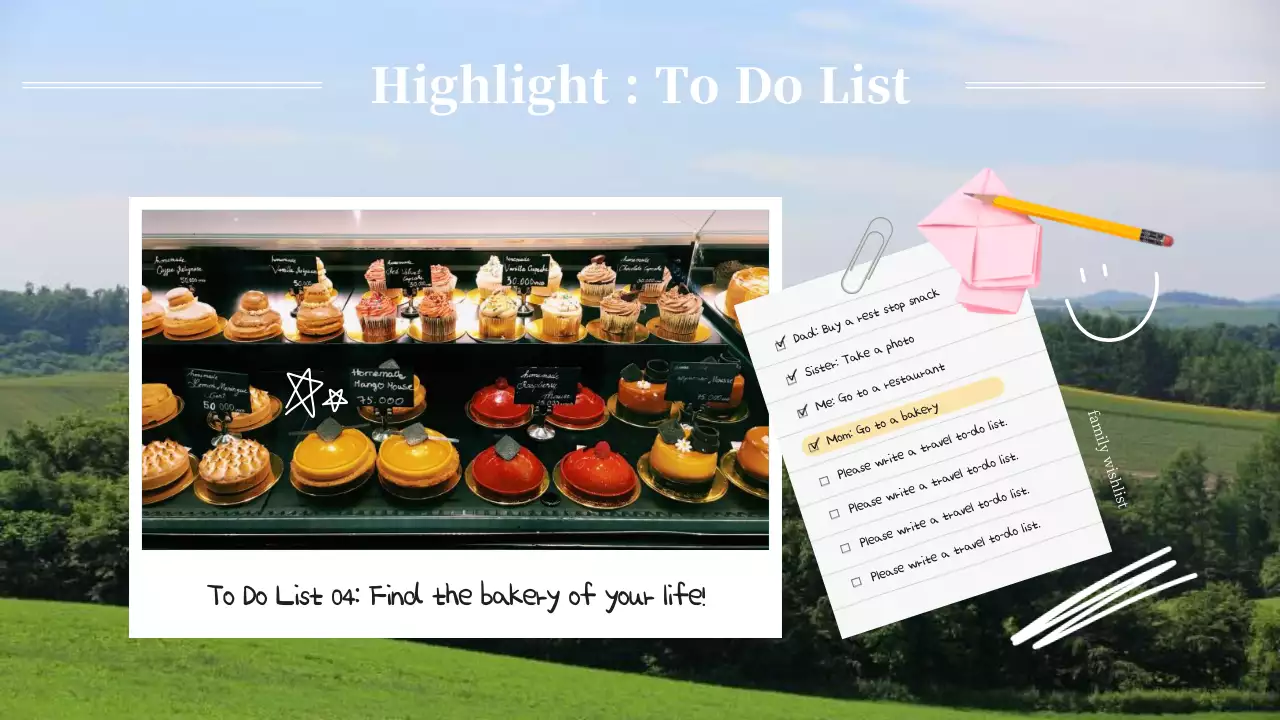 그린 러스틱 여행 일기 프레젠테이션