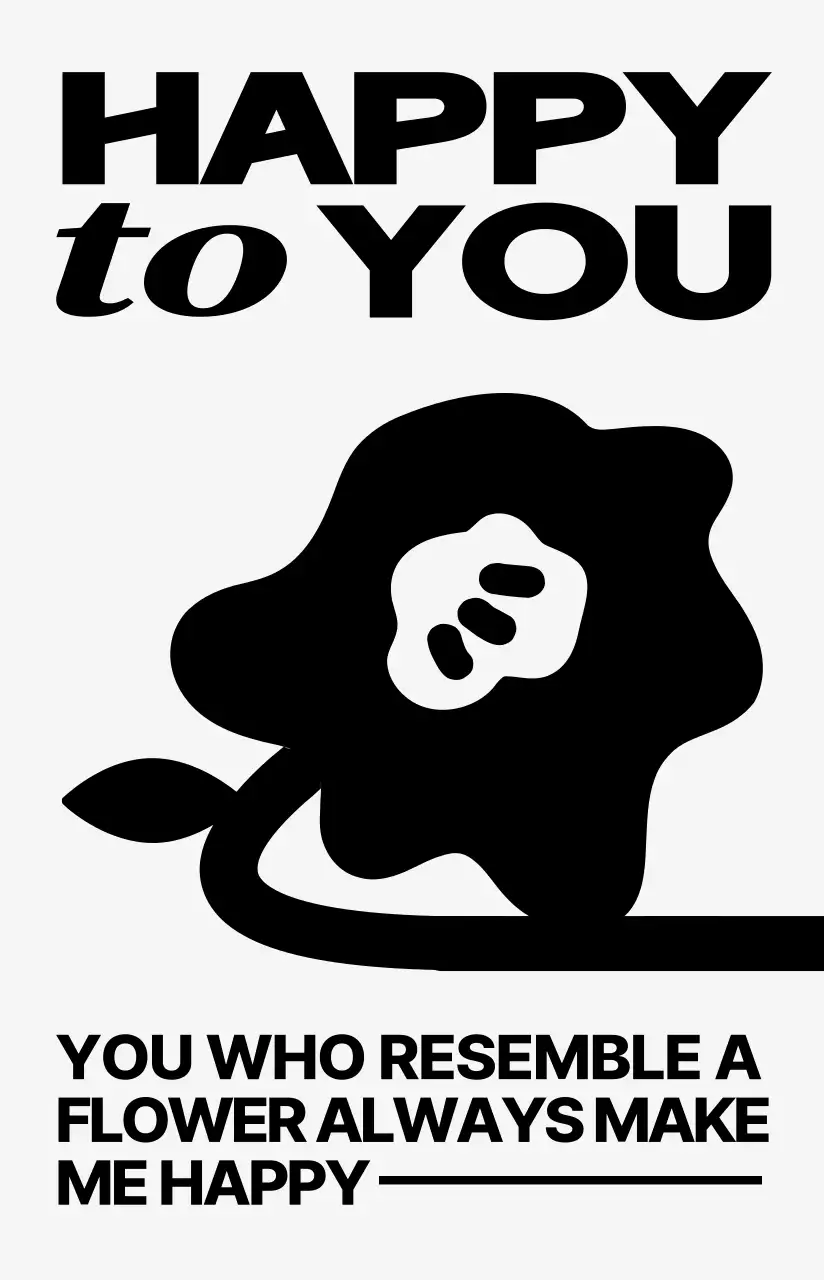 Gaya ilustrasi bunga yang lucu, penuh warna, dan trendi untuk barang-barang pribadi