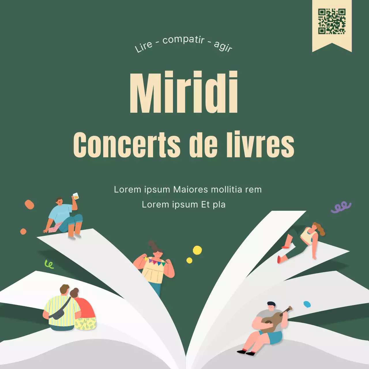 Un concert de livres universitaires simples et écologiques