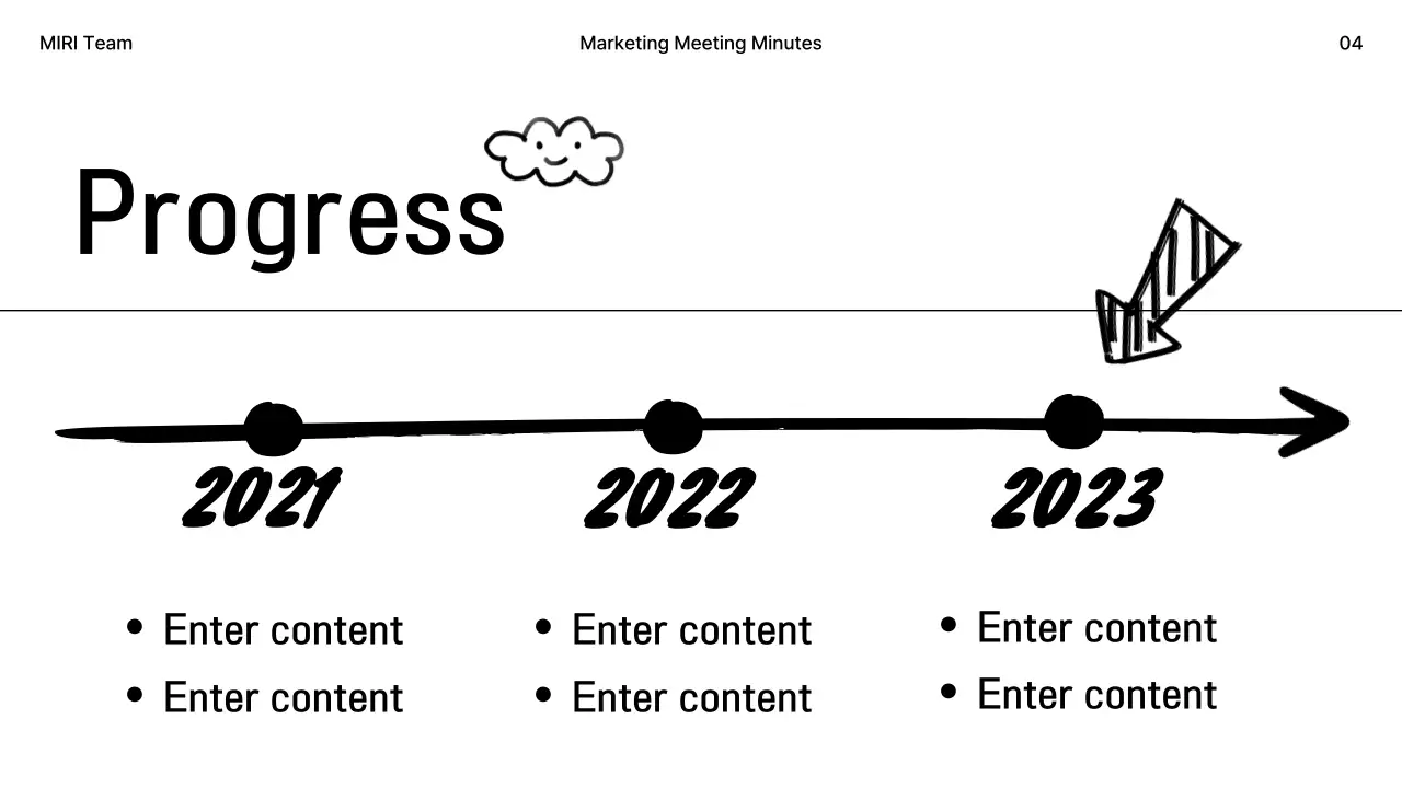 Black Minimal Marketing Document Presentation