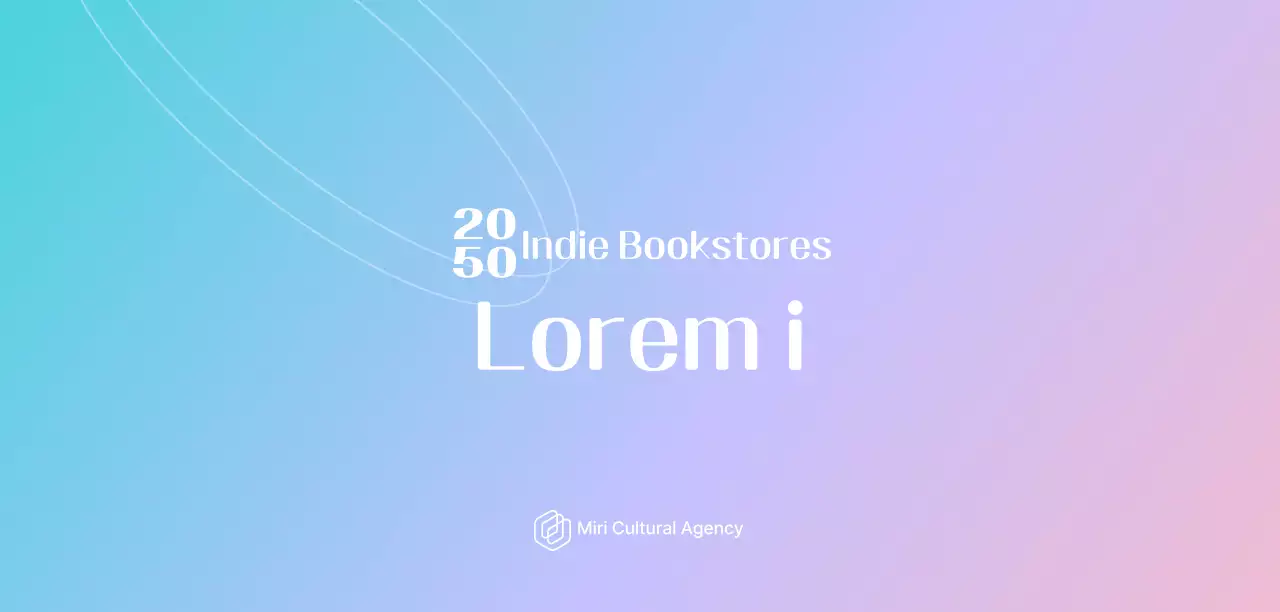 Promote an organization's festival with a gradient background of blue and purple.