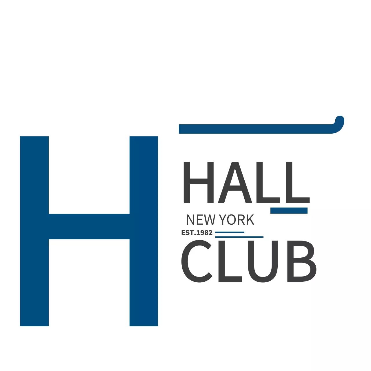 青 シンプル ロゴ