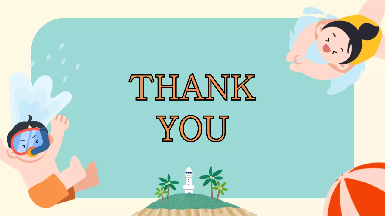 베이지색 심플 스쿠버 가이드 프레젠테이션