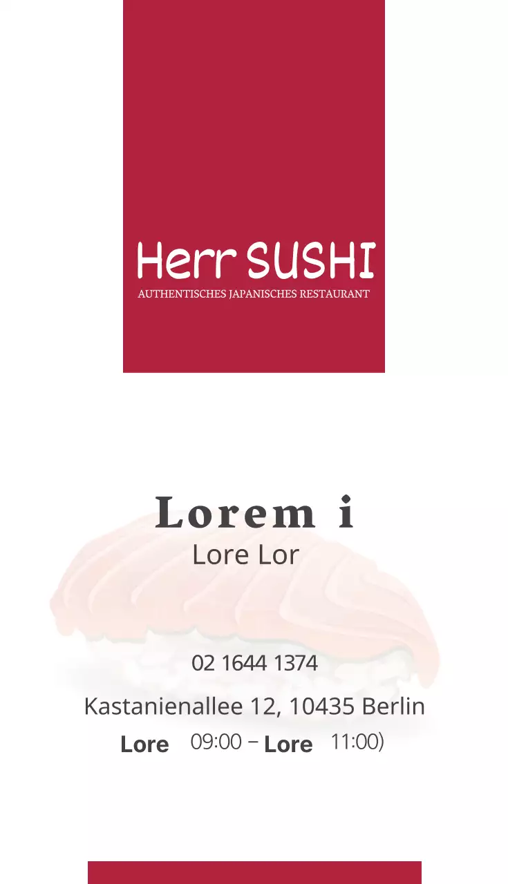 Herr SUSHI