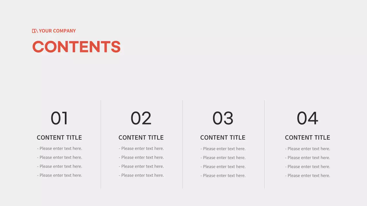 Red Professional Marketing Presentation