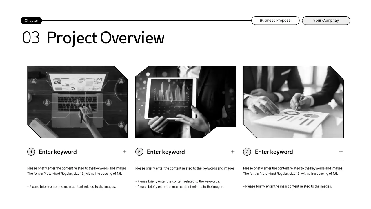 Black Professional Business Plan Presentation