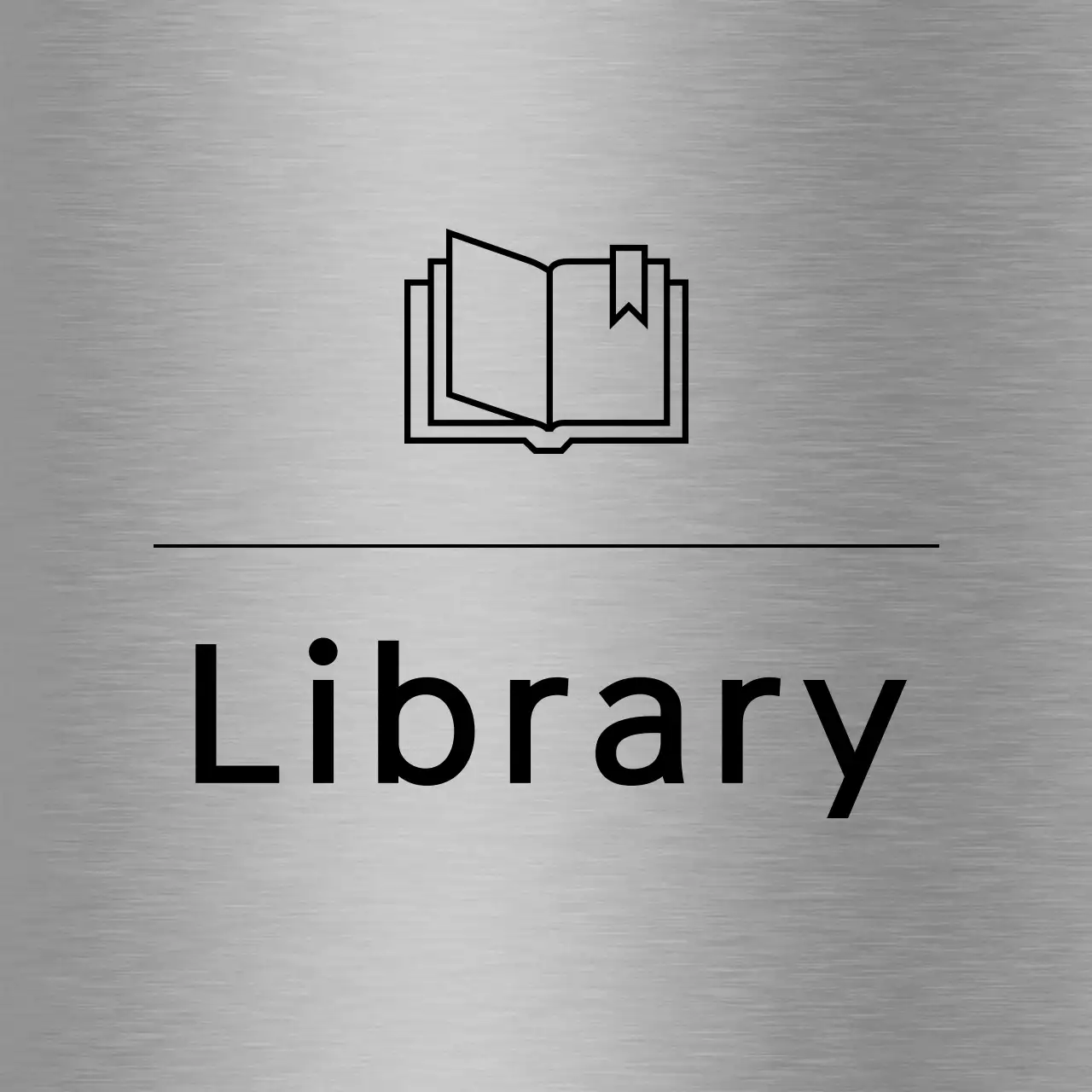 Each place name with a simple, black, school-related line icon