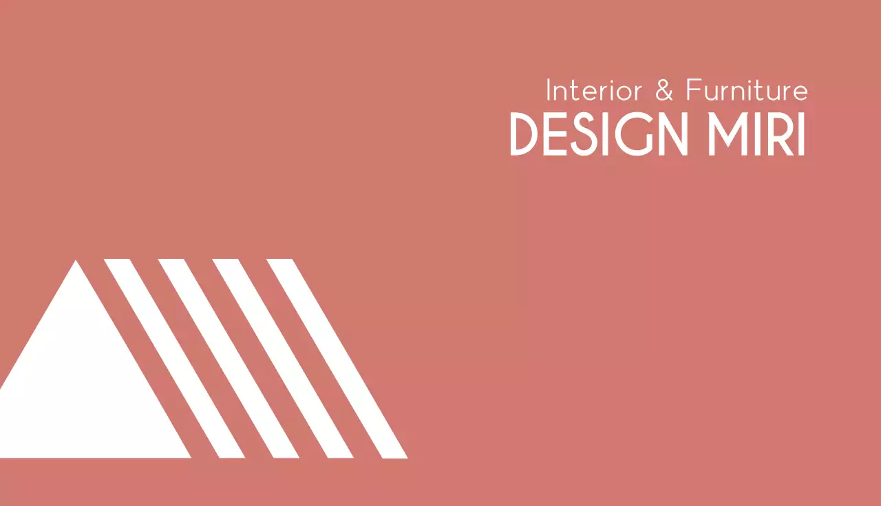 ピンク シンプル ビジネス 名刺