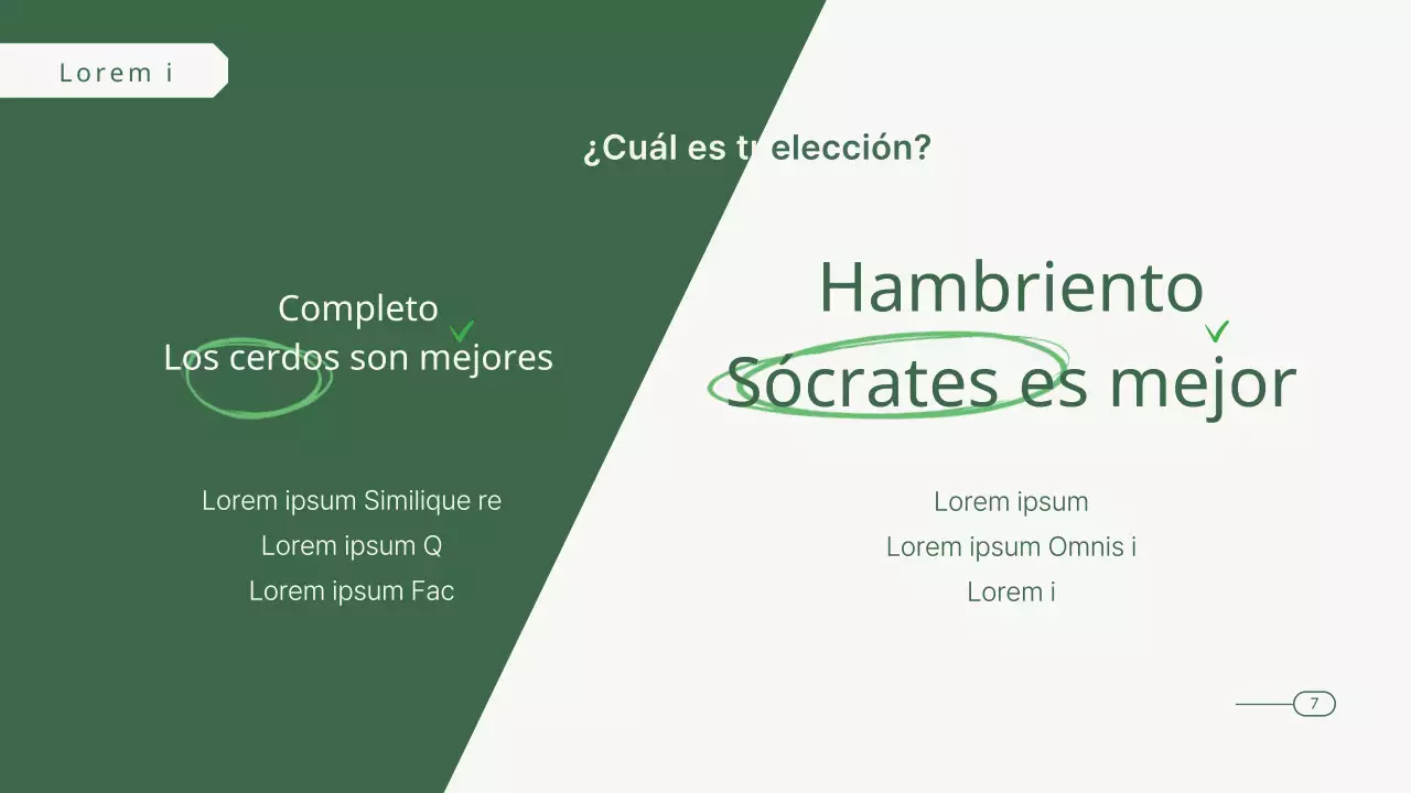 Presentación del club del libro de filosofía en tonos verdes