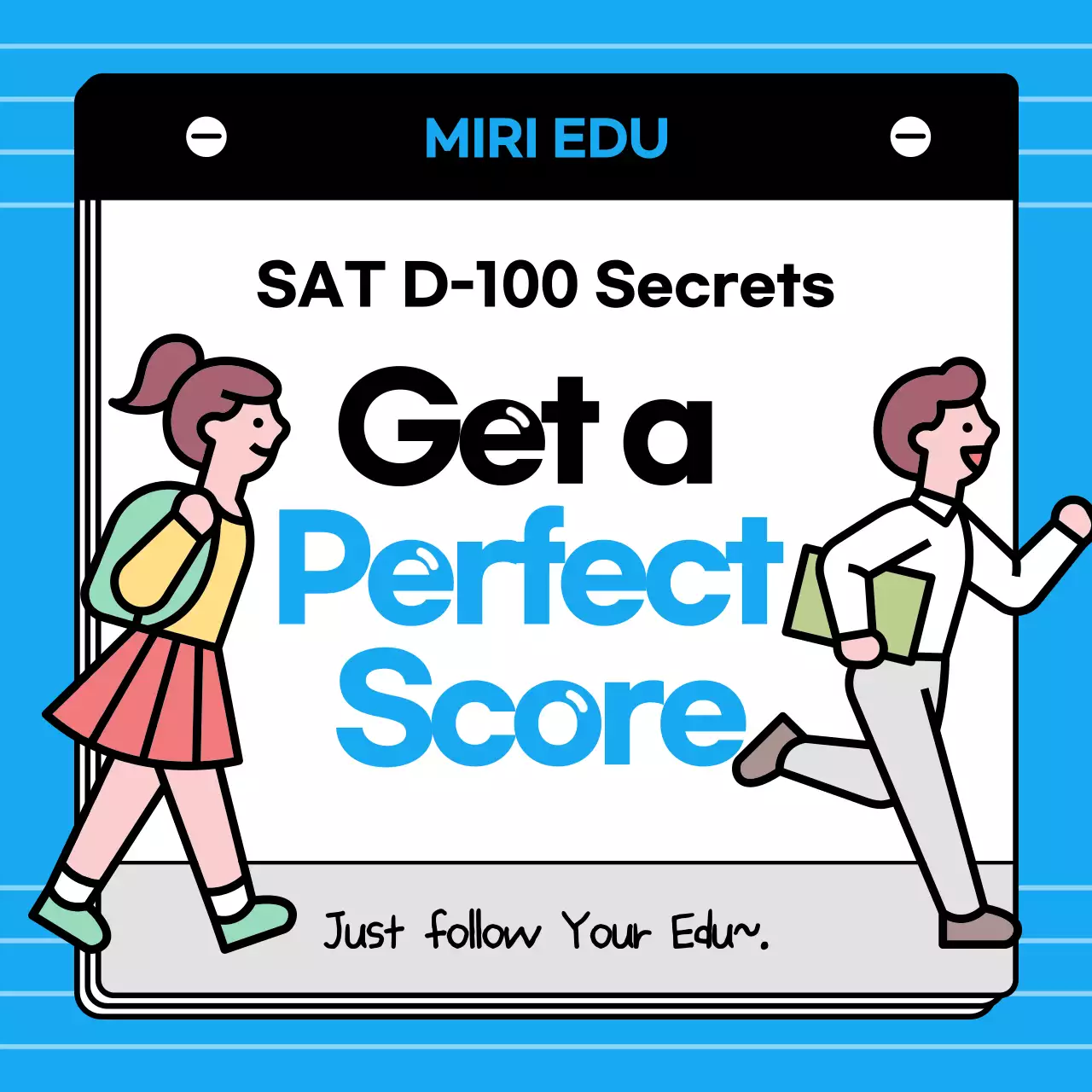 블루 레트로 샛 프로모션 인스타그램 캐러셀