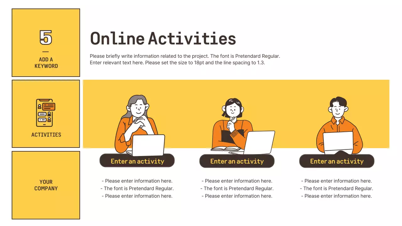 Orange Modern Intern Report Presentation