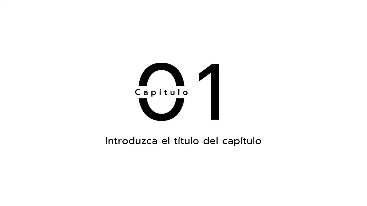 Presentaciones en blanco y negro