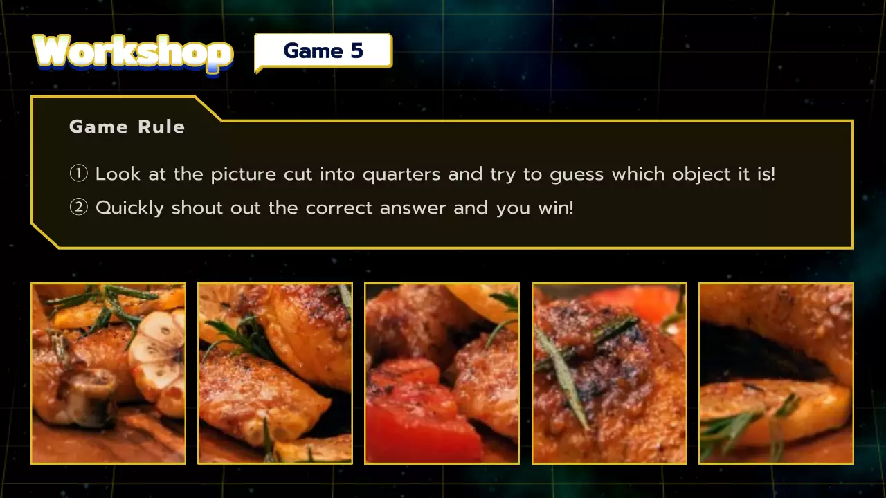 옐로우 레트로 워크숍 프레젠테이션