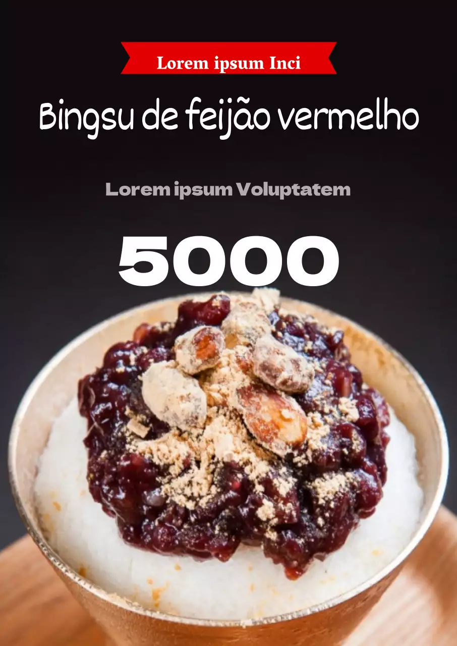 45023_Gelo raspado de feijão vermelho
