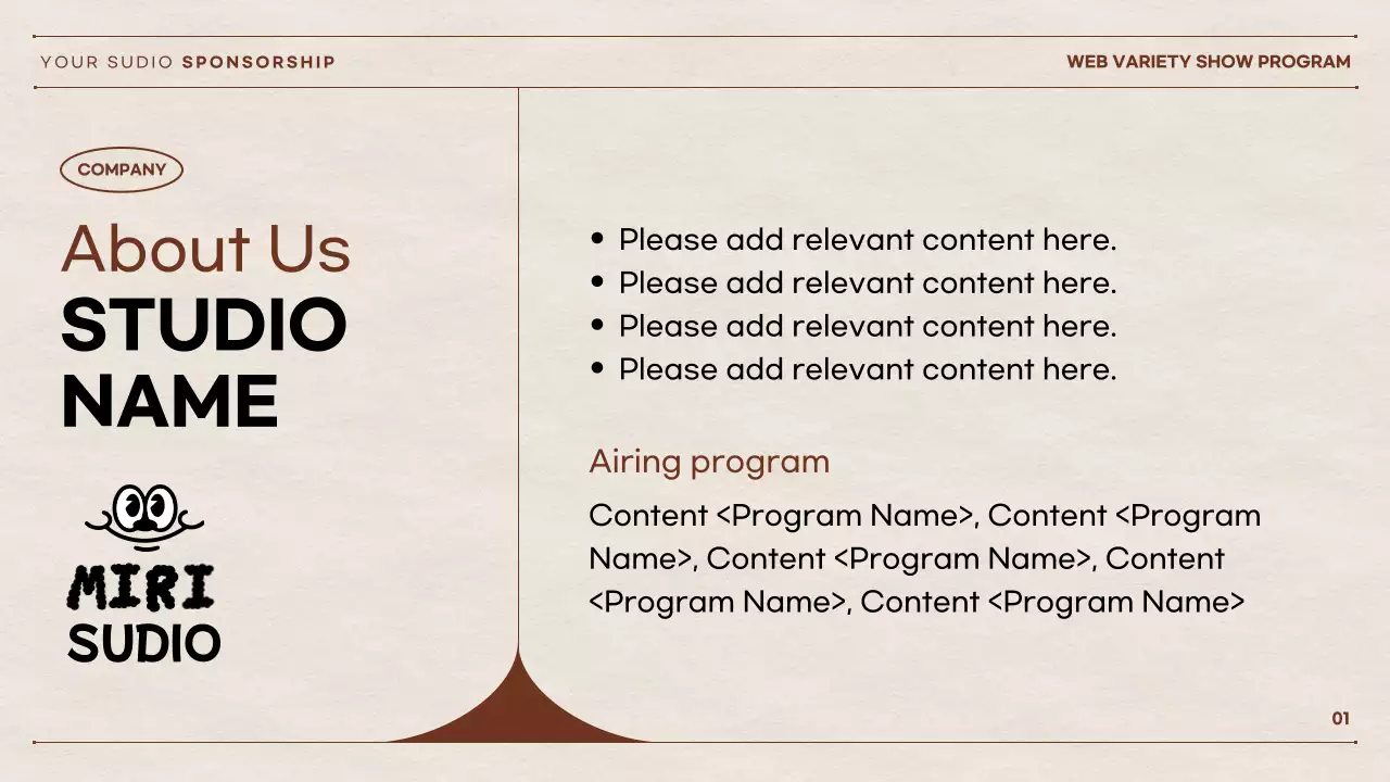 Beige Playful Sponsorship Proposal Presentation