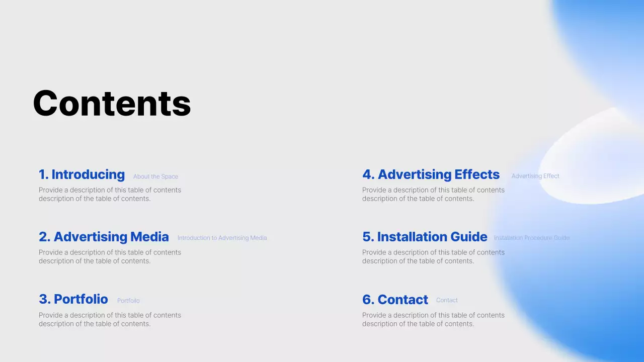 Blue Modern Advertising Proposal Presentation