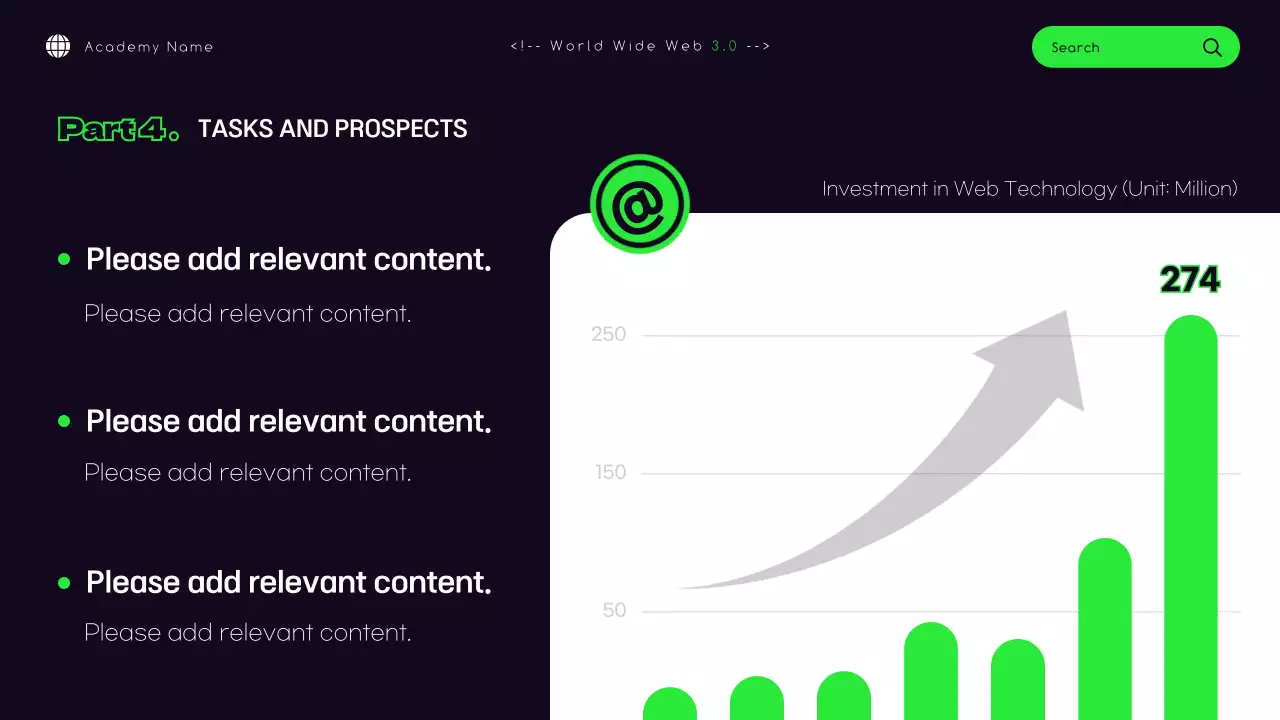 블랙 모던 웹 코스 프레젠테이션