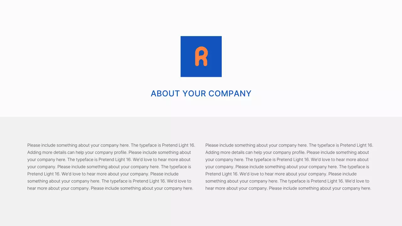 블루 프로페셔널 마케팅 제안 프레젠테이션