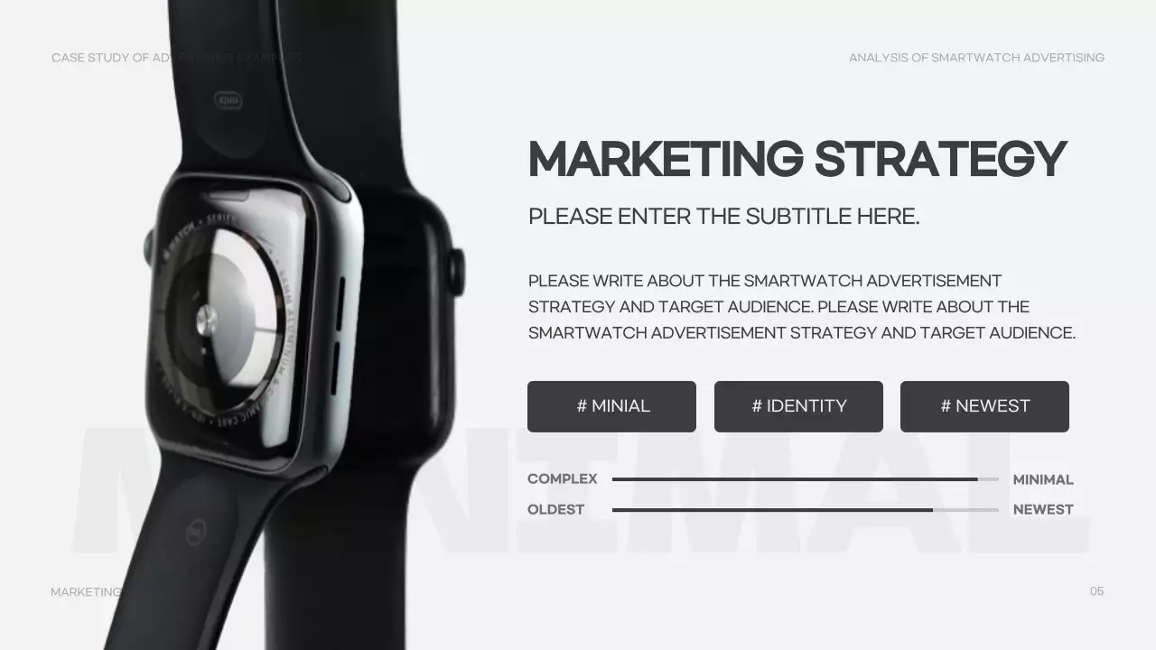 그레이 프로페셔널 스마트워치 보고서 프레젠테이션