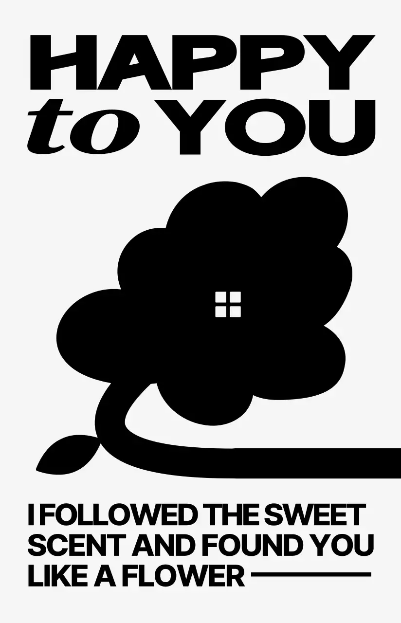 Gaya ilustrasi bunga yang lucu, penuh warna, dan trendi untuk barang-barang pribadi