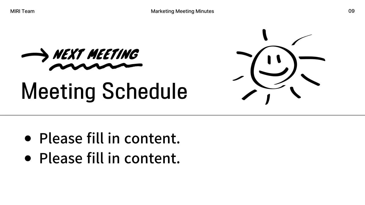 Black Minimal Marketing Document Presentation