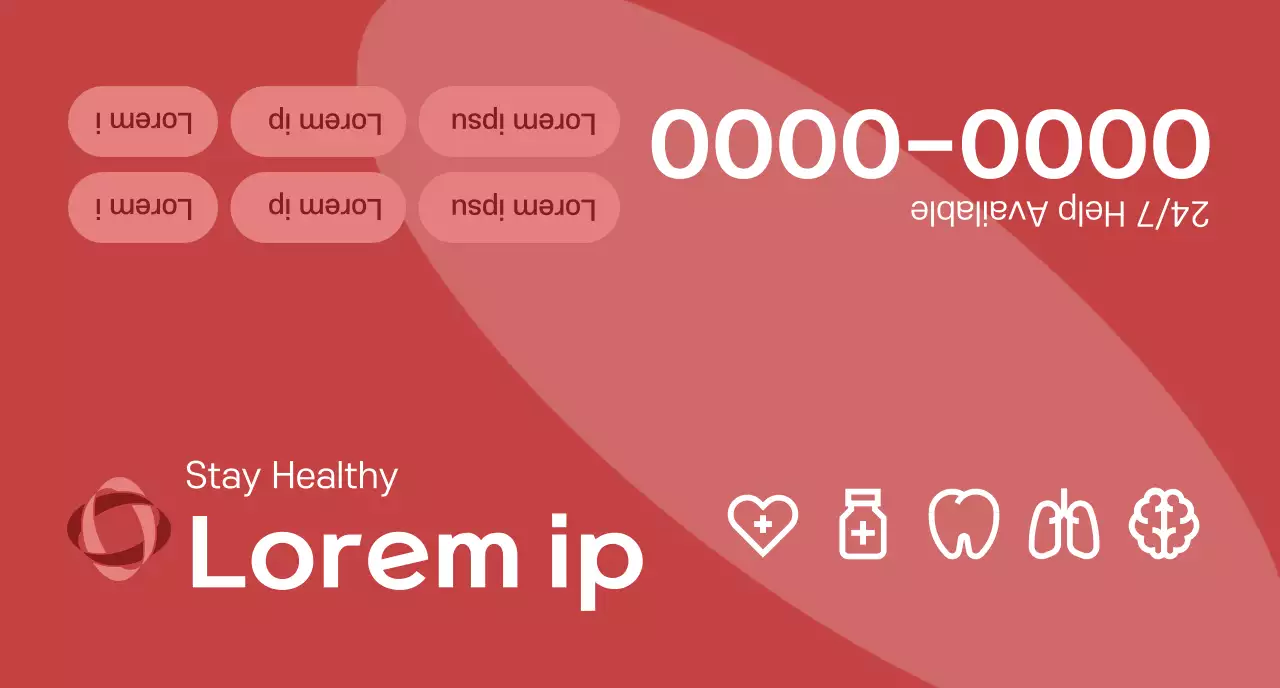 Sebuah karya promosi perusahaan asuransi dengan ilustrasi 3D bernuansa gelap dan ikon kesehatan.