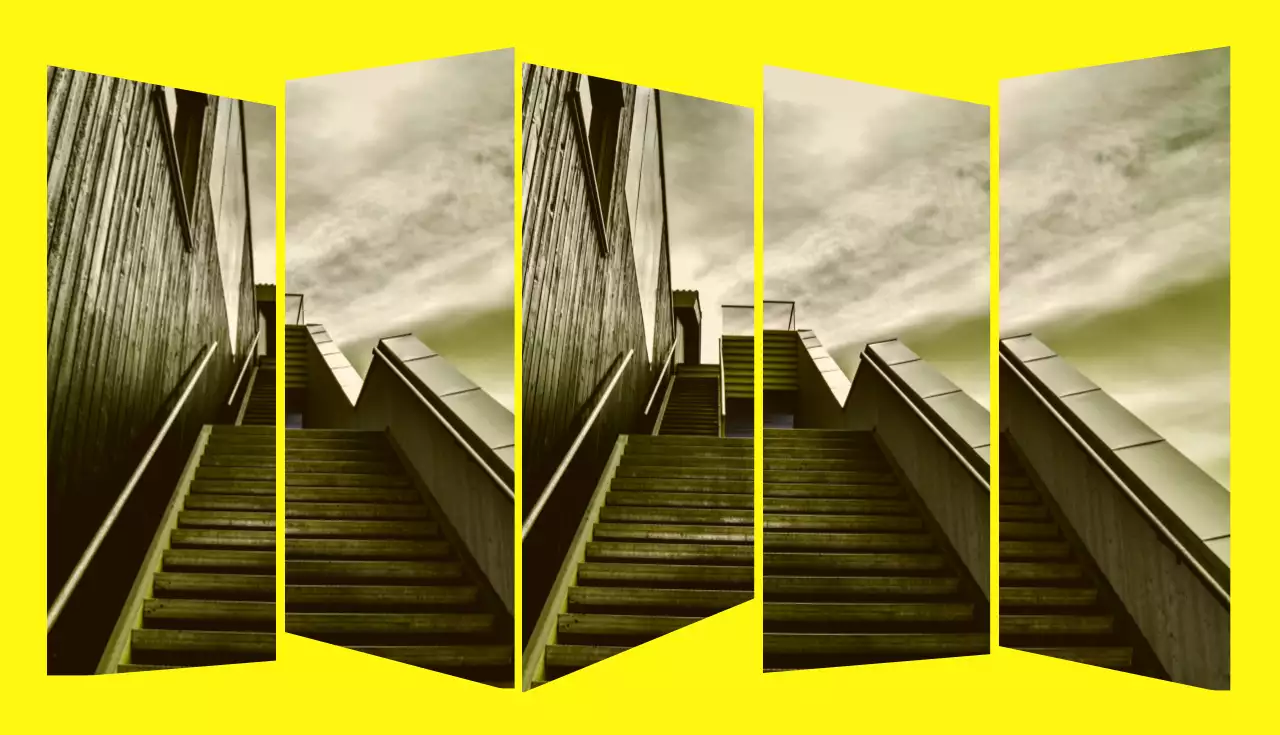 黄色 シンプル 名刺