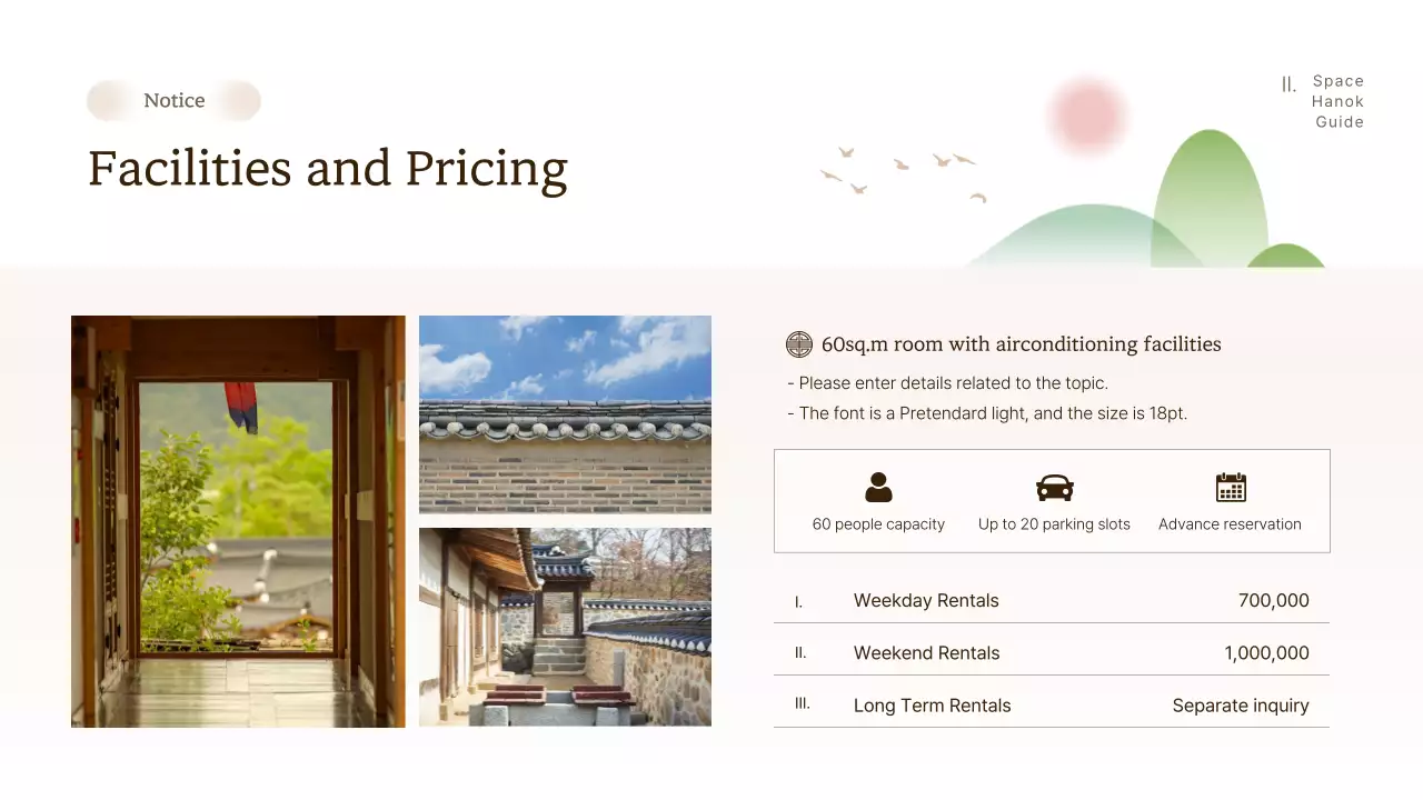 Beige Traditional Korean Stay Guide Presentation