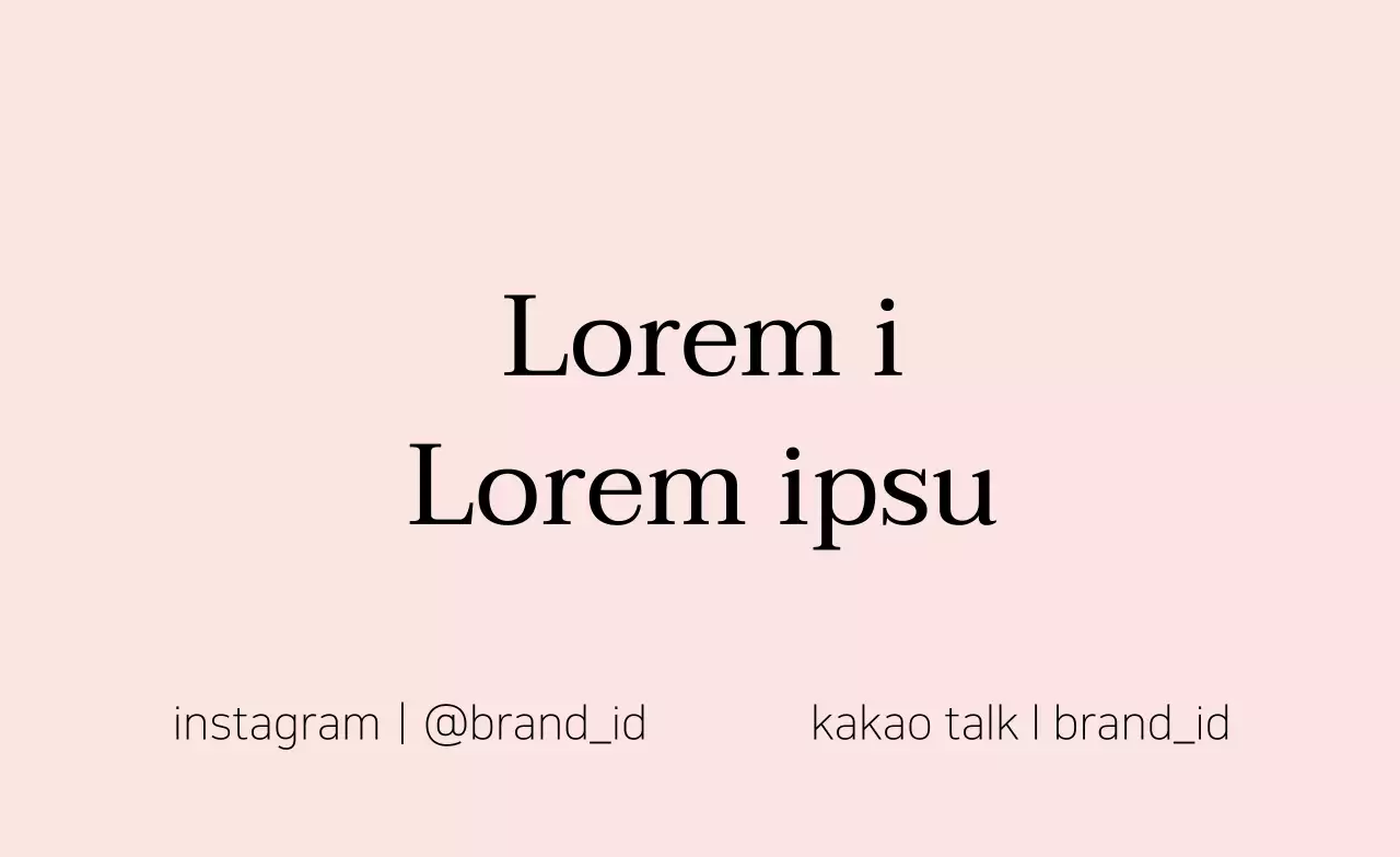 Effen roze merklabel