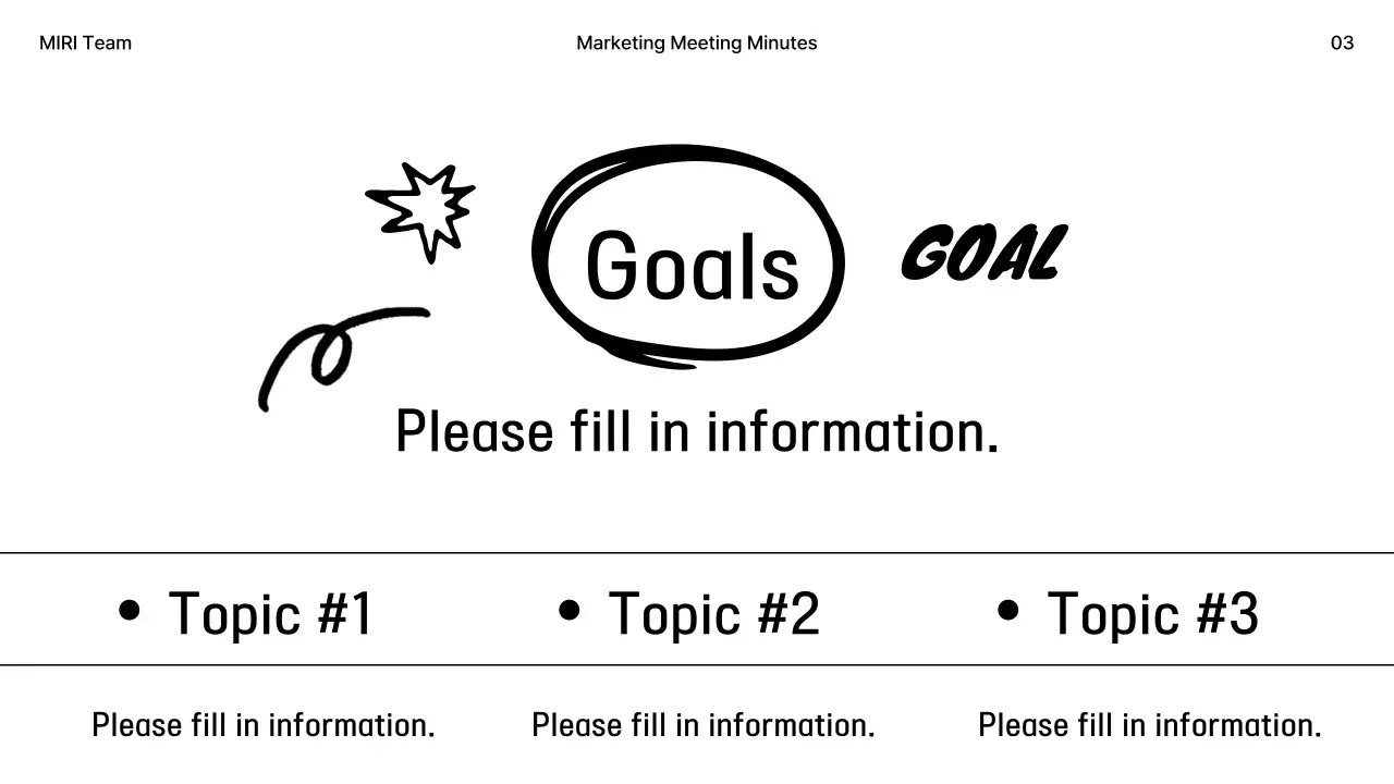 Black Minimal Marketing Document Presentation