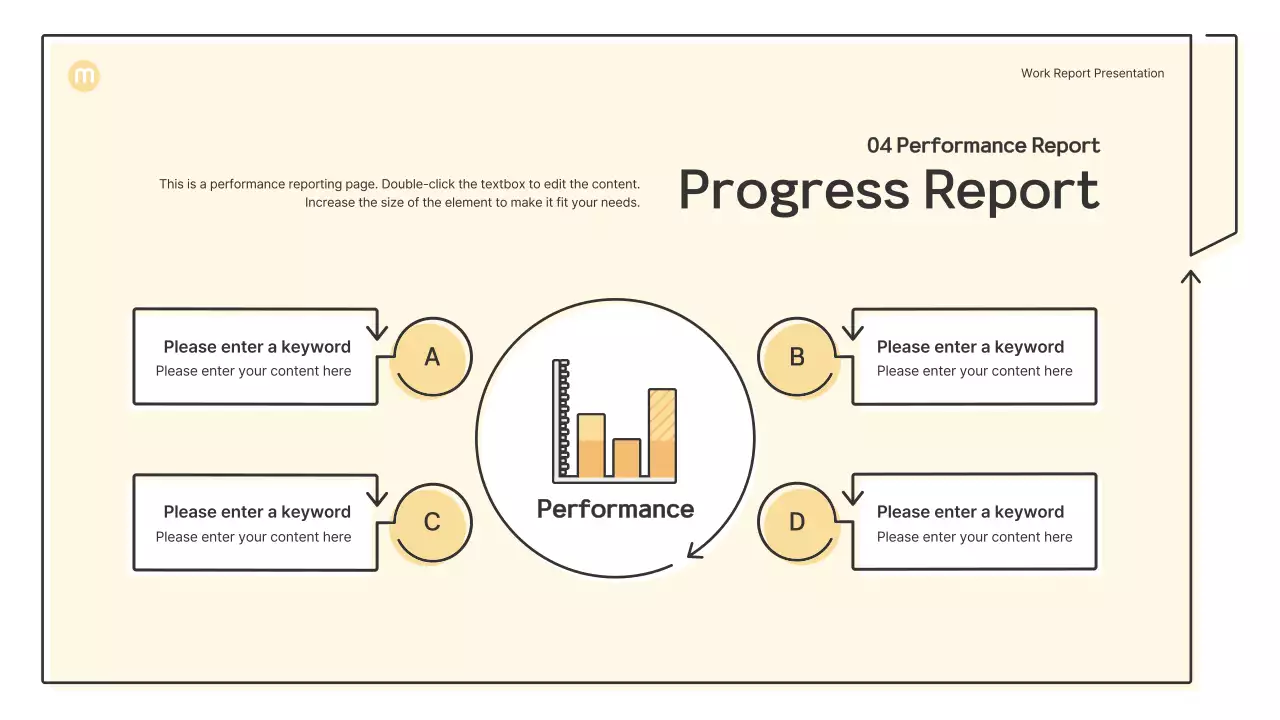 Beige Professional Marketing Report Presentation