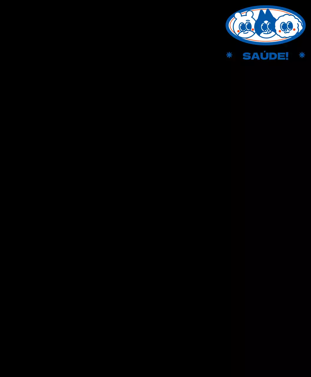 Logótipo simbólico com um conceito de personagem engraçado