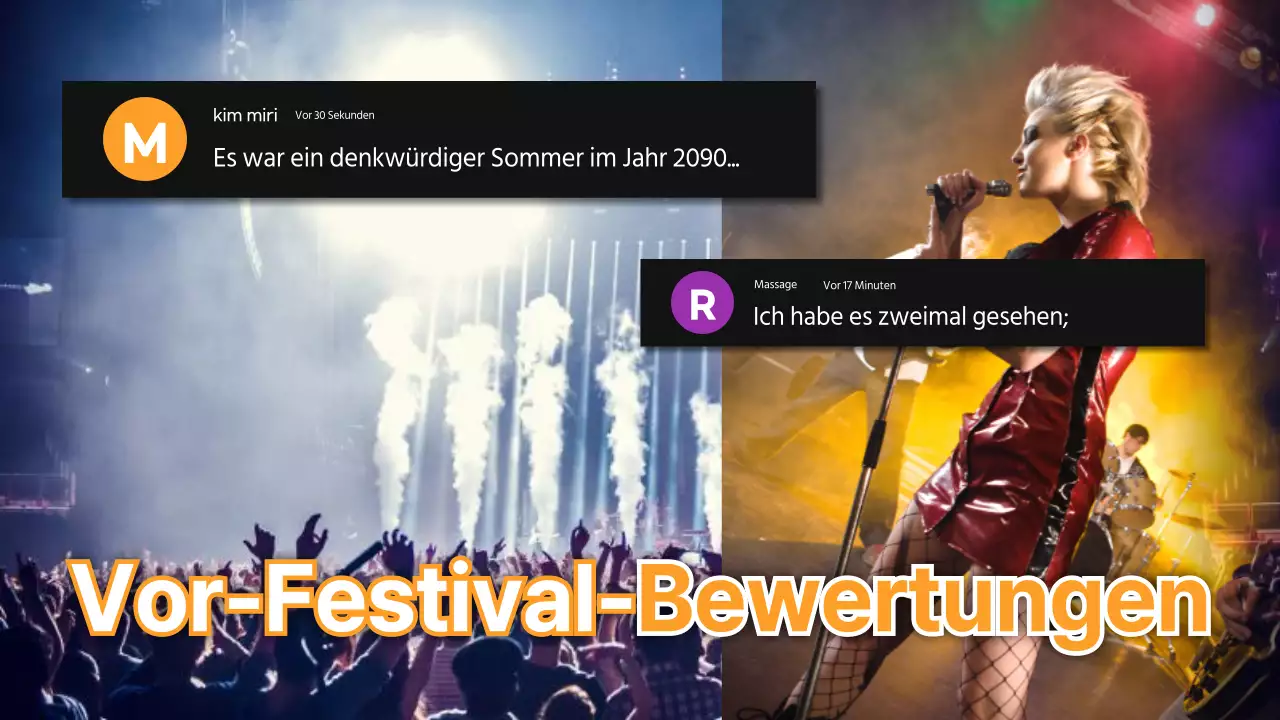 Orange's trendiger Festivalrückblick Post