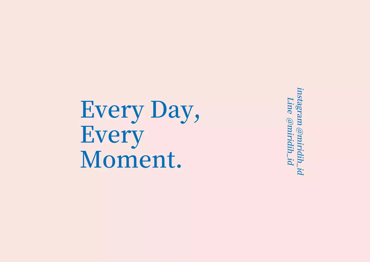 ピンクブルーブランドラベル