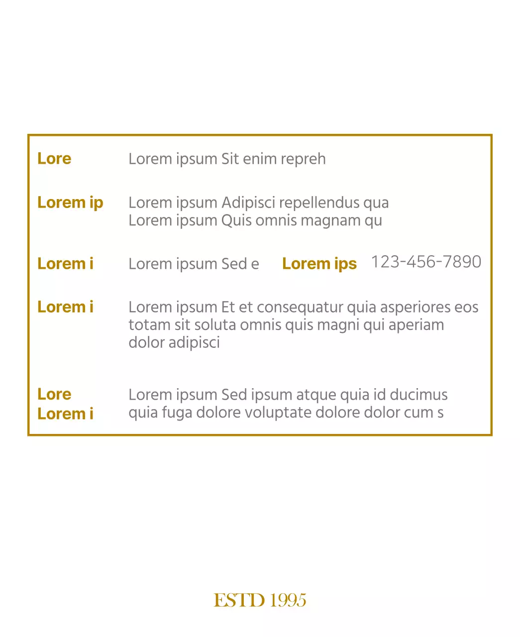 Schwarzer Teebeutel in Form eines Vintage-Logos
