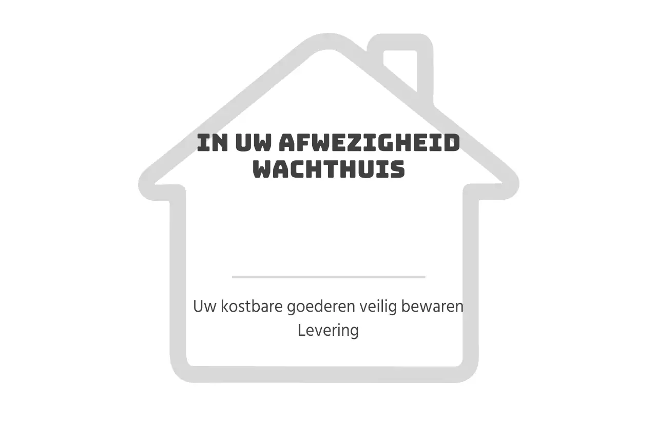 Wachthuis tijdens uw afwezigheid