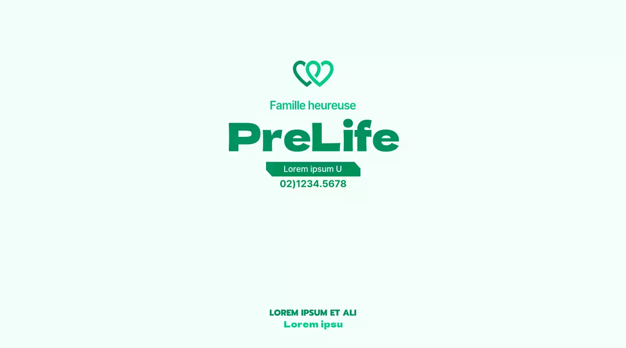 Étiquettes autocollantes d'eau en bouteille au design épuré pour la promotion de l'assurance