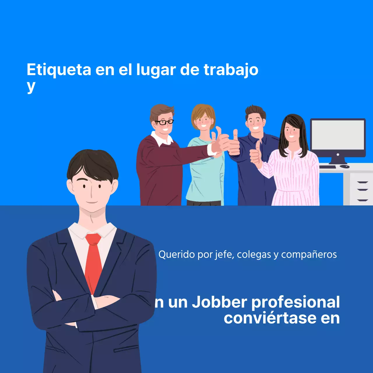 Tarjeta de etiqueta para la oficina en azulDiseño de noticias