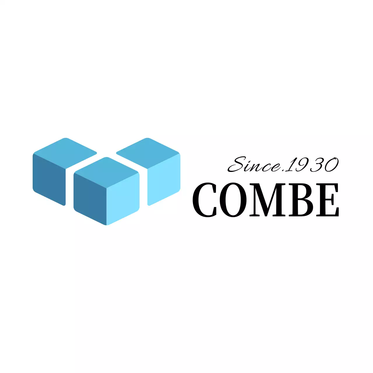 青 シンプル 企業 ロゴ